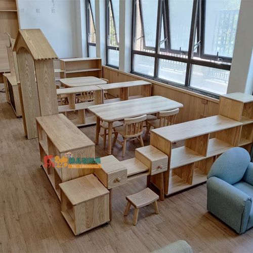 幼儿园区角d柜子储物柜组合儿童玩具收纳架书架鞋书包柜蒙氏教具