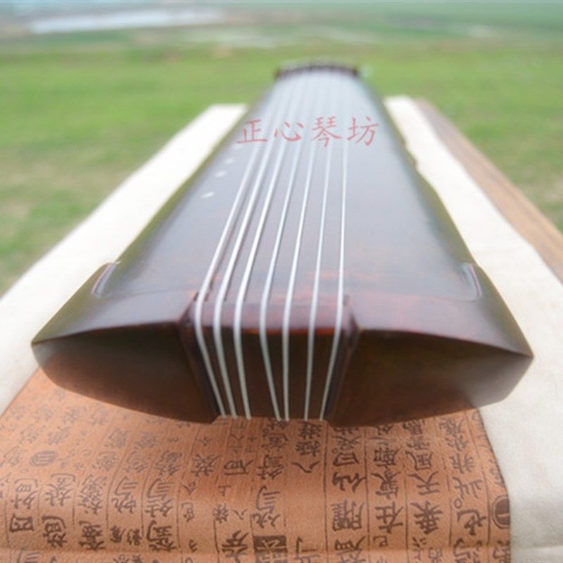 【正心】儿童初学古琴桐木便宜学生练习古琴伏羲式防滑垫