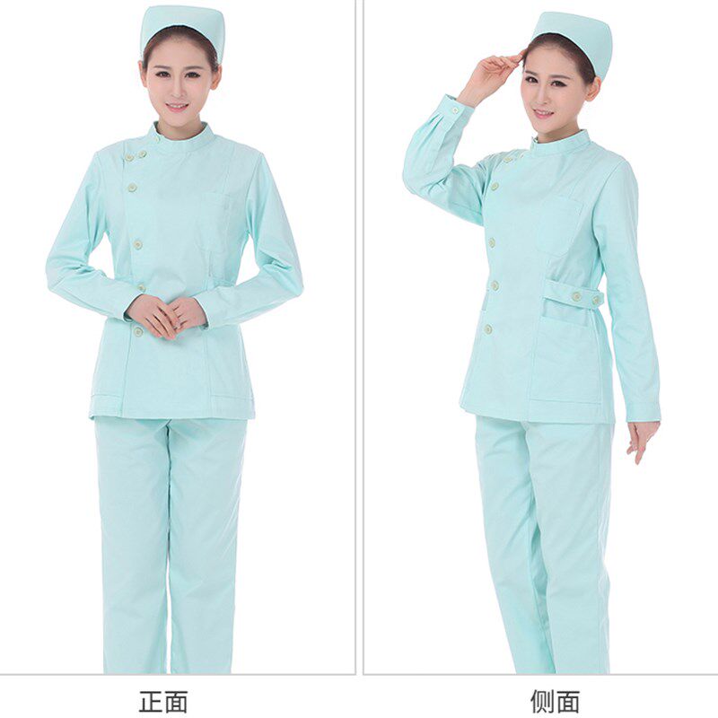 医护服饰分体套装护士服长袖w冬装厚款母婴护理服护师隔离衣工作