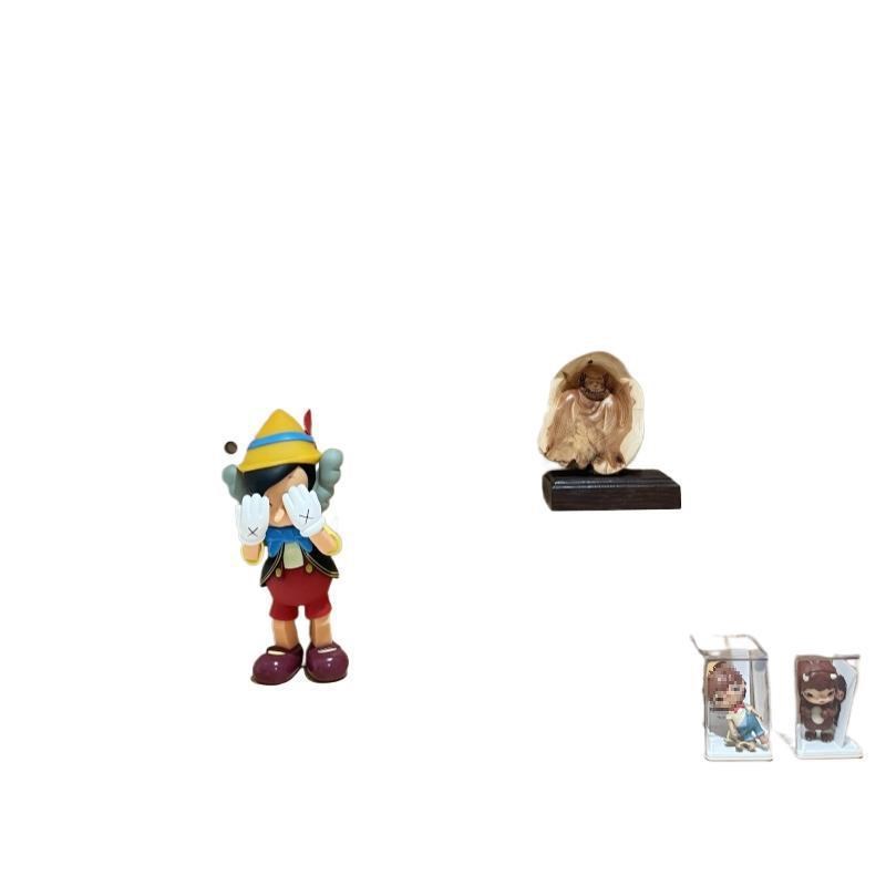 实木洞洞板展示架木质桌面墙面书桌收纳墙入户门口玄关置物架