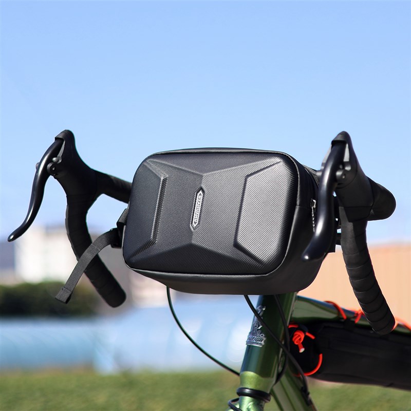 大容量防水自行车车把包电动车挂物包多功能上管包尾包硬壳车头包