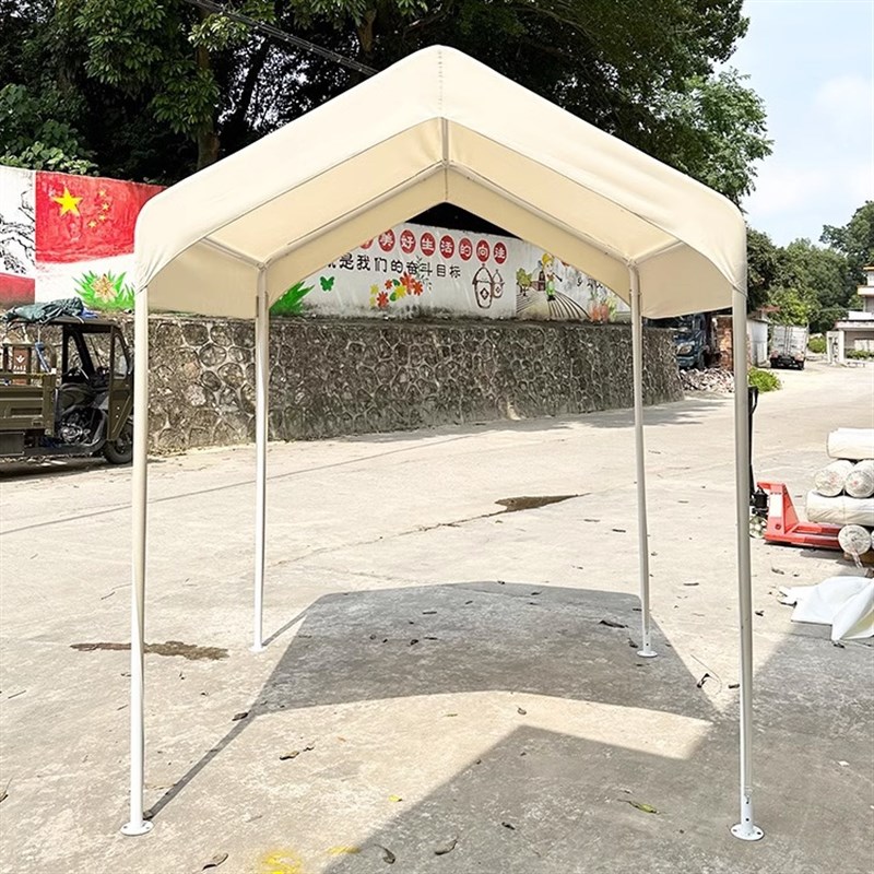 集市场户外摆摊帐篷 3*3米遮阳棚商用简易四脚移动雨棚四角防雨篷