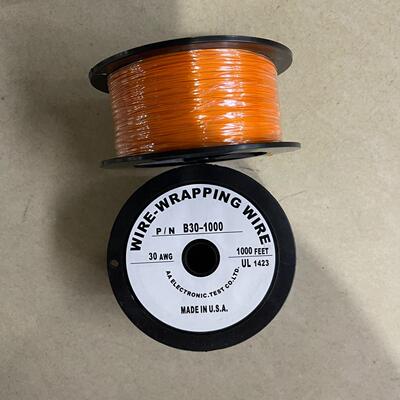 OK线航空线UL1423B3028AWG镀银高温电线ICT测试线探针线飞线跳线