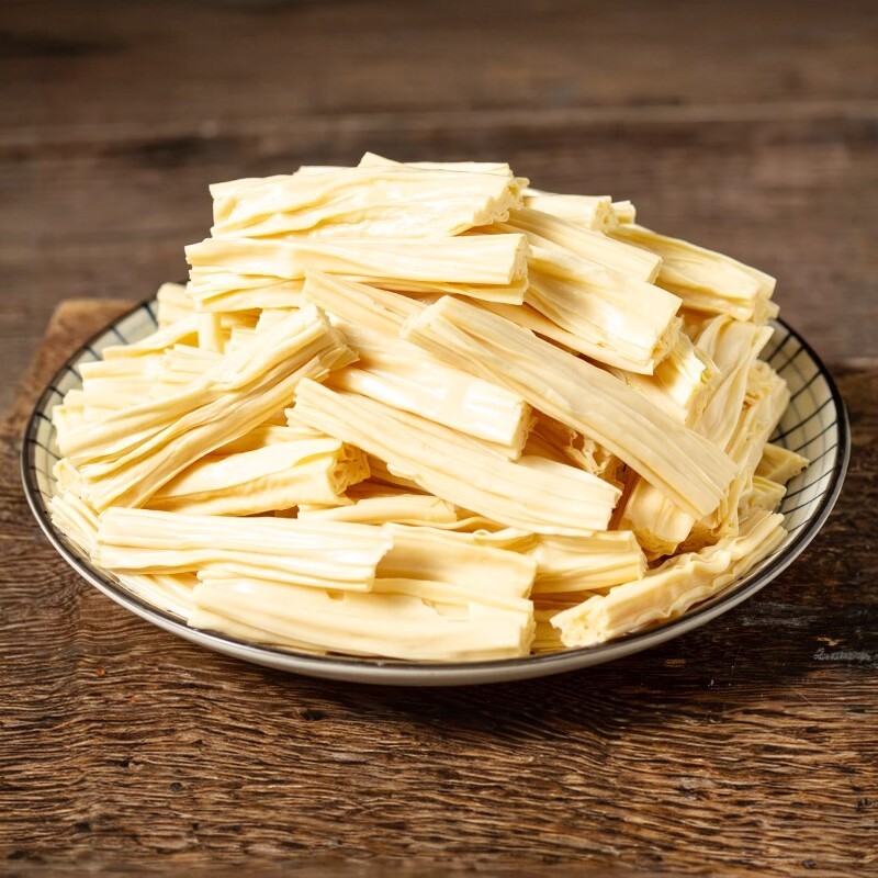 东北大豆腐竹干货手工头层皮腐竹段涮火锅非特级豆腐黄豆油豆皮