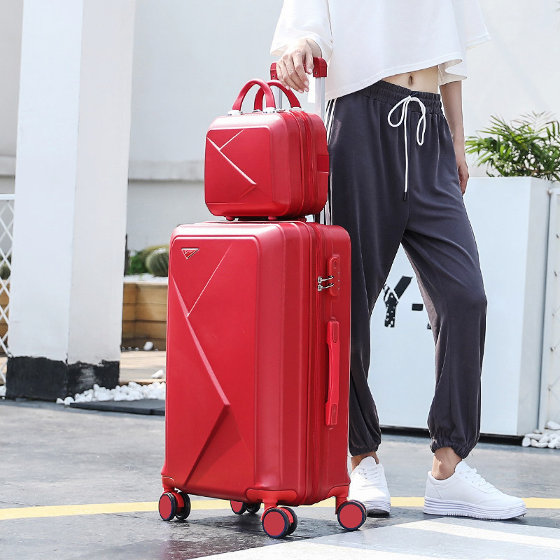 行李箱网红insi20寸小型学生拉杆箱万向轮旅行箱子母箱24寸男女潮