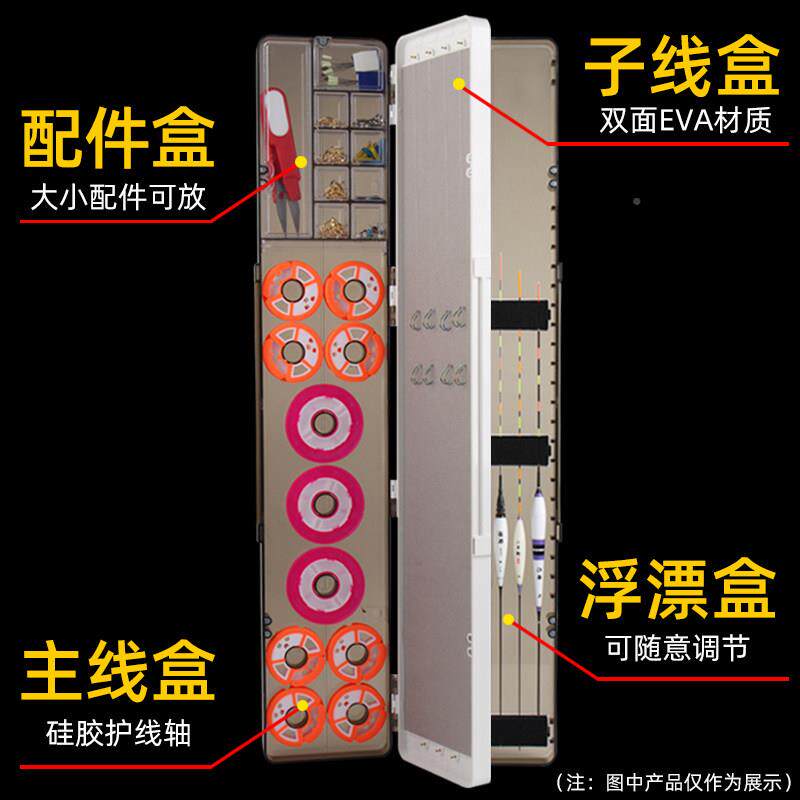 线组盒硅多胶主线盒大线收轴纳钩盒子线盒漂盒JCDGNPH0容量功大能