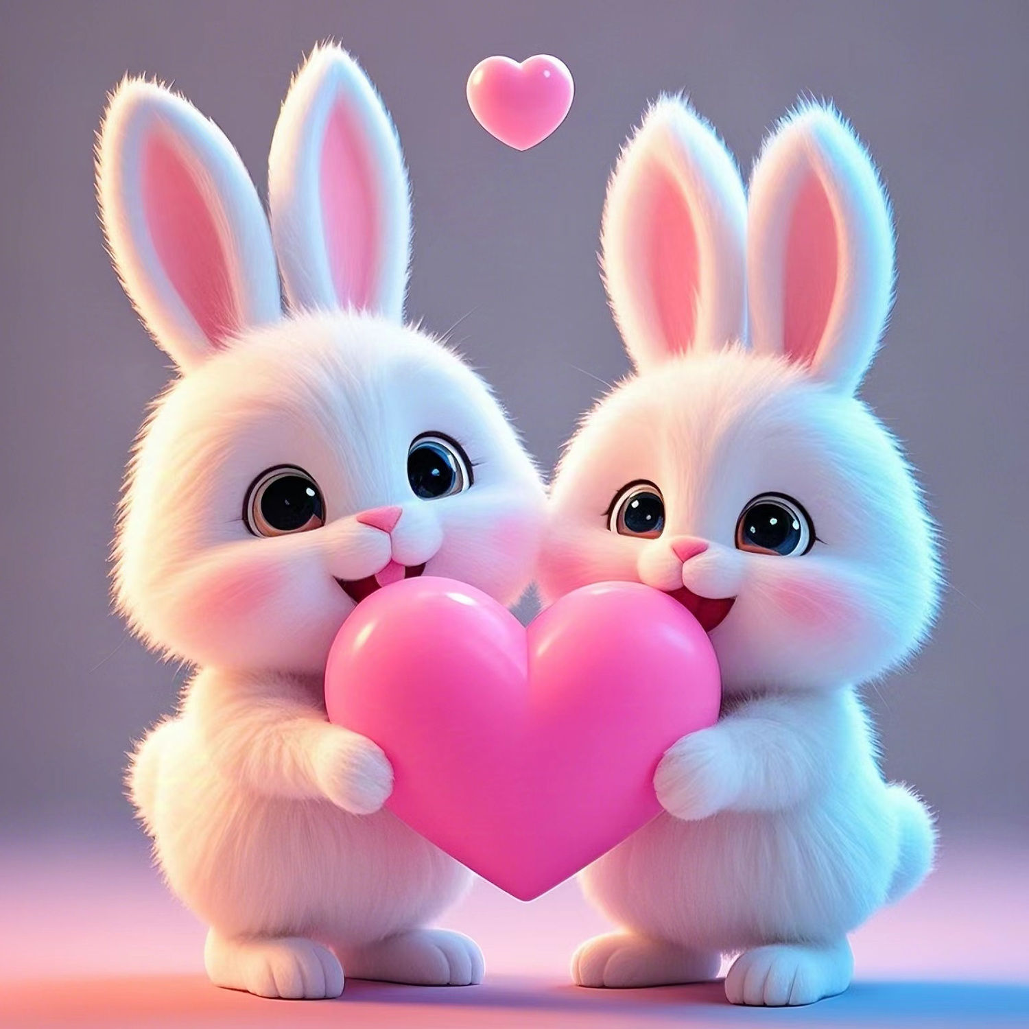 网红防水贴纸可爱兔子仿真