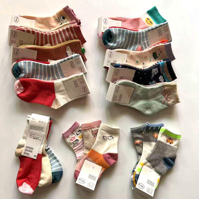 儿童纯棉童袜浙江诸暨卡通潮流男