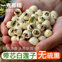 石城白莲26年正宗江西白莲子干货500g特产级手工带芯无硫无漂白