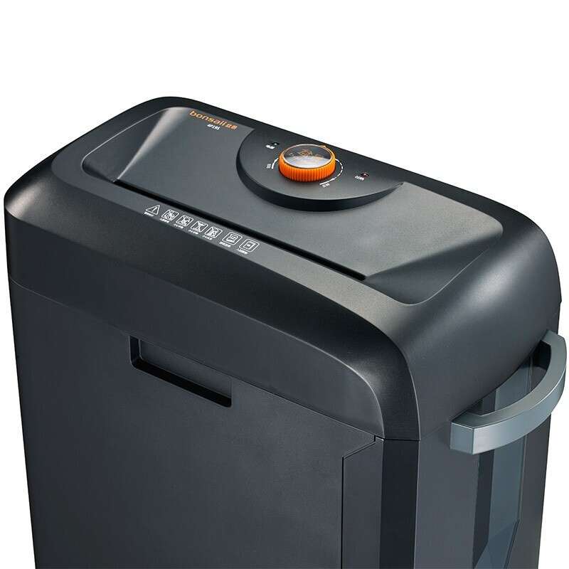 盆景(bonsaii)4P19S电动家用办公颗粒碎纸机 6张2*10mm碎纸订