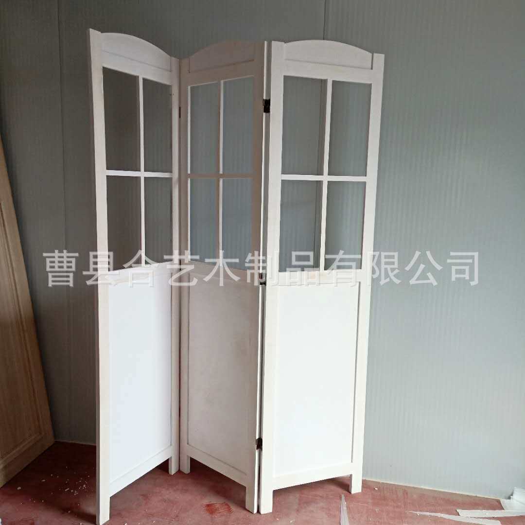 复古移动折叠屏风客厅办公室玄关隔断摆各种中式屏风木质花架屏风