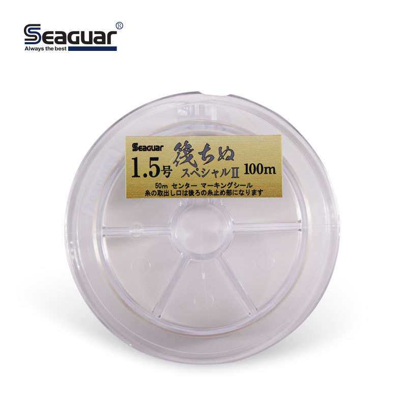 18 SEAGUAR西格筏 100米筏钓线主线/子线黑鲷筏钓矶钓路亚前导线