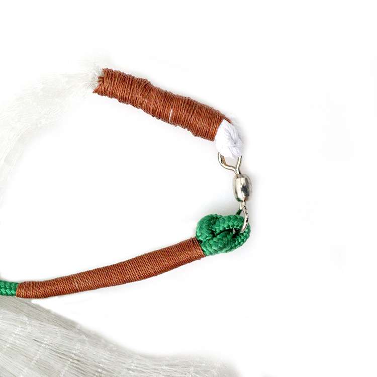 韩式铁链单丝轮胎线传统手撒网大网兜手抛网旋网鱼渔网工厂