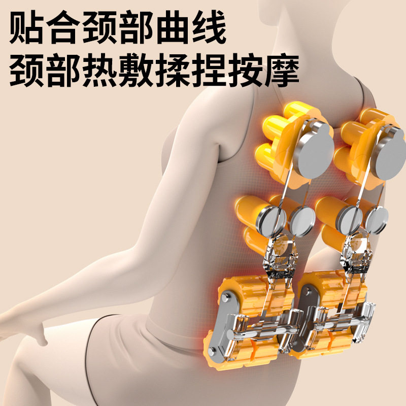 恩隆颈椎按摩器多功能颈部背部腰部按摩仪热敷揉捏震动按摩坐靠垫,个人护理/保健/按摩器材,颈椎按摩器/枕,淘宝优惠券,粉丝福利购,淘宝优惠卷