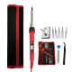 甄选80W电烙铁套装 焊接助焊烙铁工具包数显调温电烙铁网袋 内热式