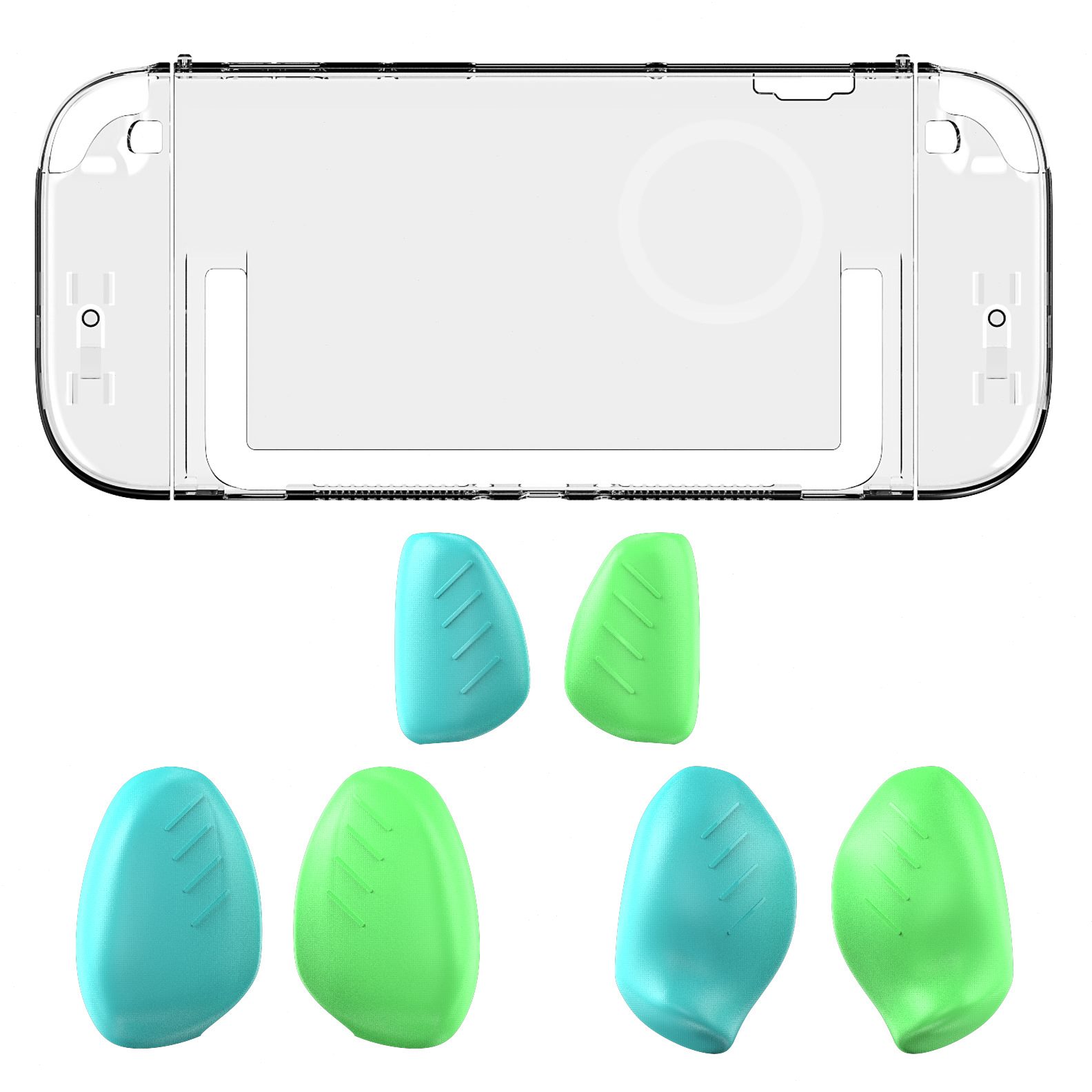 甄选Switch2主机分体水晶壳NS2保护壳防尘防摔PC保护硬壳