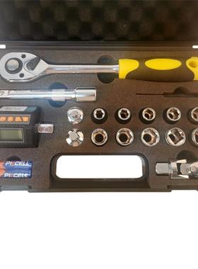 ENT数显扭矩表套装扭力计测试仪扭力适配器火花塞套筒扳手工具