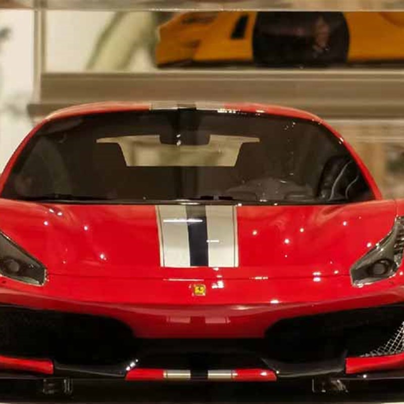 新款法拉利488 Pista车贴拉花4赛道版贴纸F8汽车引擎盖装饰贴画