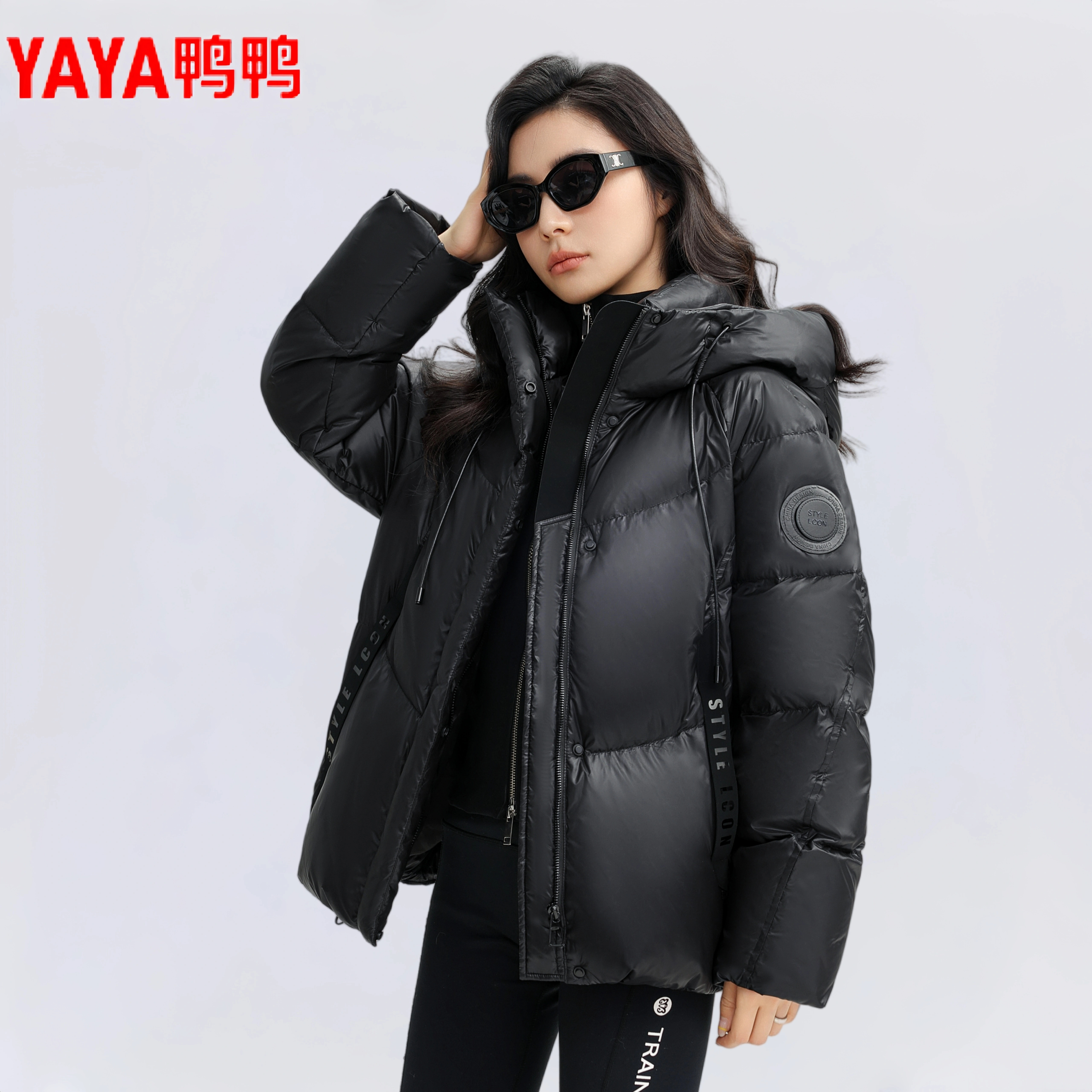 鸭鸭滑雪羽绒服鸭绒加厚保暖外套