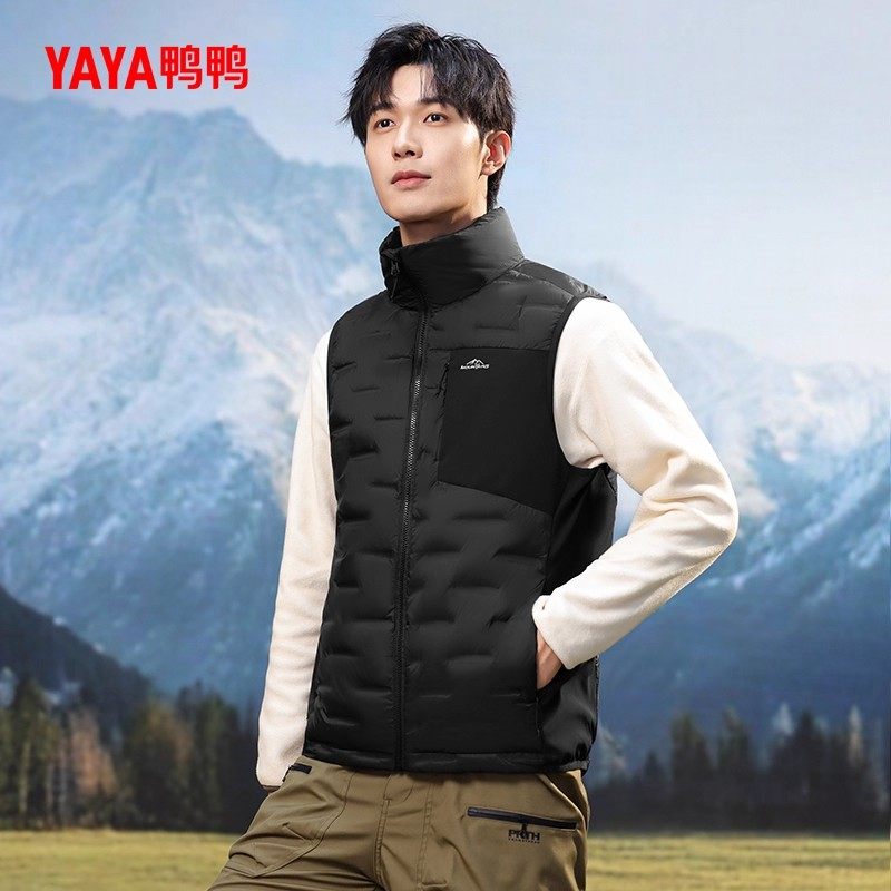 YAYA鸭鸭轻薄羽绒服马夹
