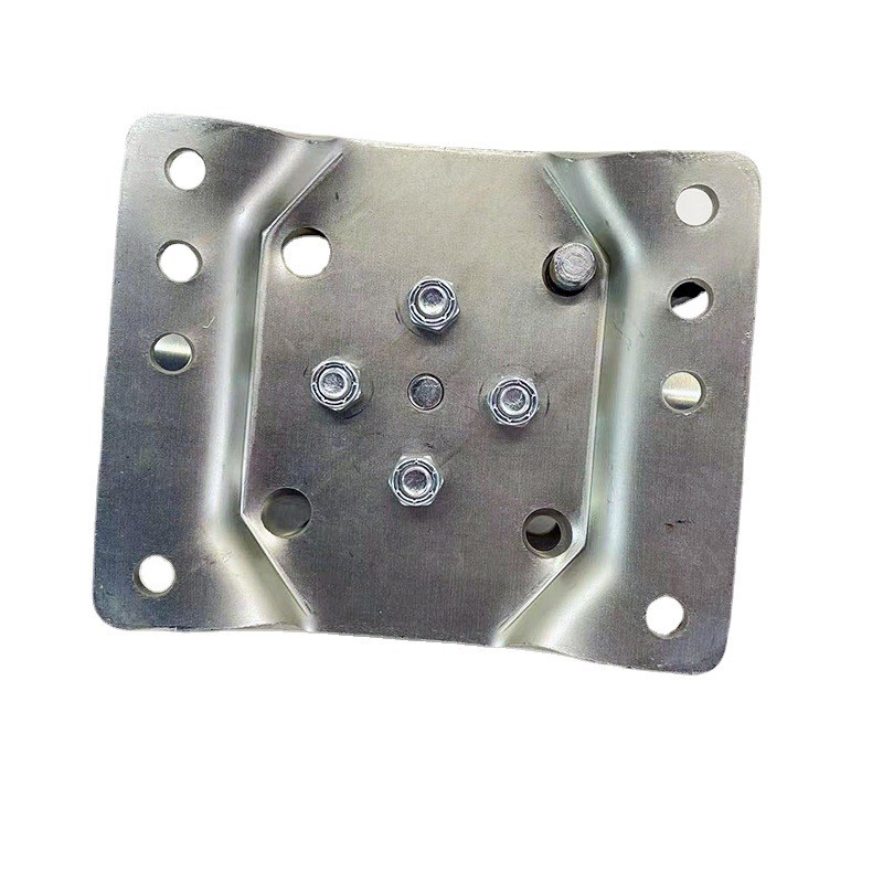 供应1500LBS房车p千斤顶 8寸轮千斤顶手摇拖车方管千斤顶挂车支架