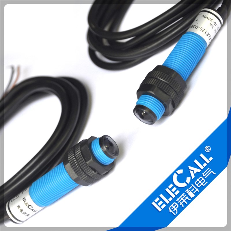 伊莱科光电开关 ELE12S-D301NAD3 对射型 透过型 传感器 5年质保