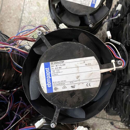 正品Sun Fire X4600服务器散热风扇DV6424/2TDP 371-0094-01 24V