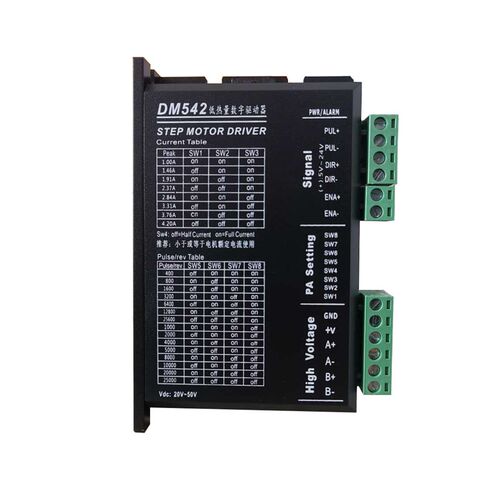 DM542 低热量数字驱动器  STEP MOTOR DRIVER VDC20-50V 全新现货