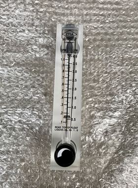 流量计 LZM-15ZT 0.1-1.0GPM 加仑 0.5-4.0LPM 外螺纹1/2 长175mm