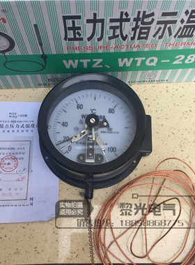 杭州鹳山压力式指示温度计WTZ/WTQ-288压力式电接点温度计