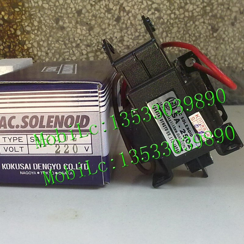 原装进口国字牌AC SOLENOiD电磁铁 SA-2502交流牵引电磁铁SA2502