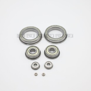 F606ZZ 内径6*17*6mm 深沟球 小轴承法兰边微型滚珠带挡边轴承