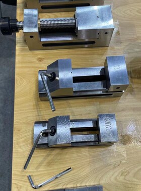 正品台湾日月潭精密手动平口钳QGG63-50-73-100-125-150-QKG快动