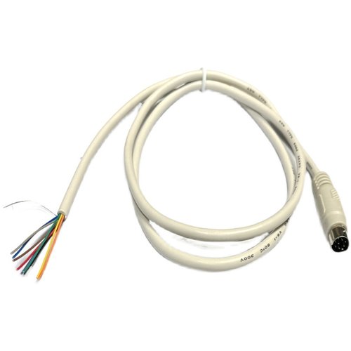 适用圆头MD8芯针散线 8芯PLC线 单头线 DIN8针公头连接线直连AIGT