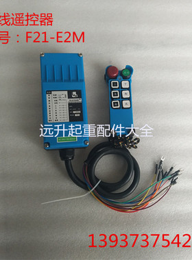 起重行车天车 电动葫芦无线遥控器台湾工业无线遥控器F21-E2M