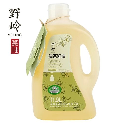 有机油茶籽油低温冷榨一级油高烟点茶籽油物理压榨食用油1.9桶装