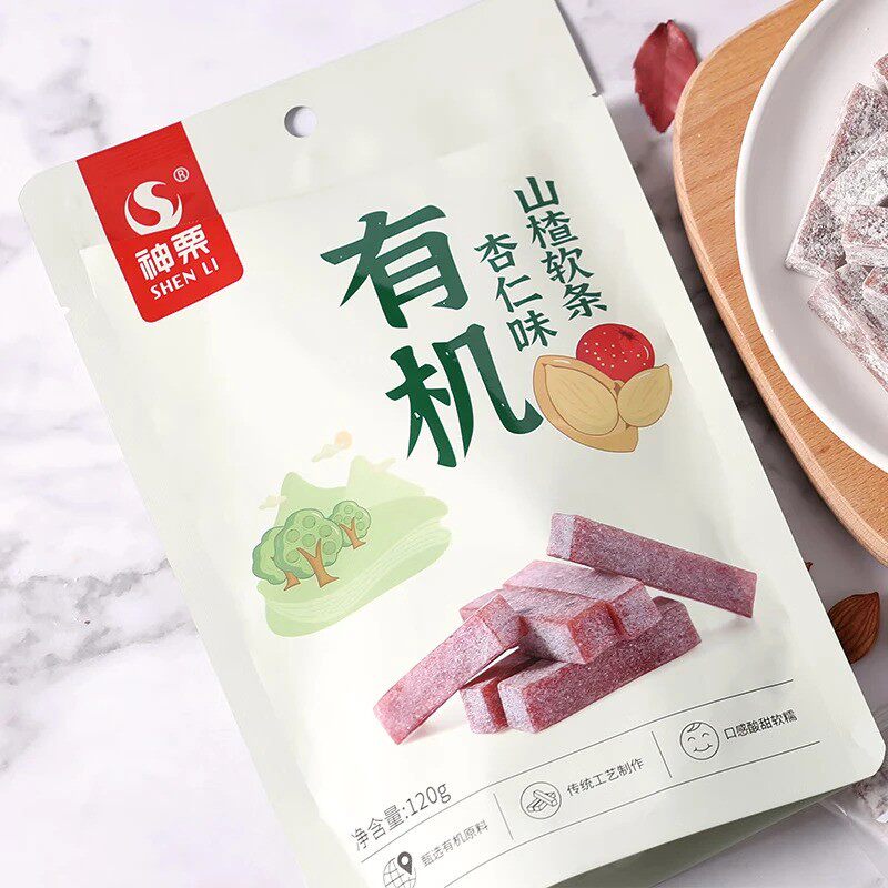 有机软糯山楂条酸甜山楂糕多口味蜜饯果干休闲零食独立小包120g