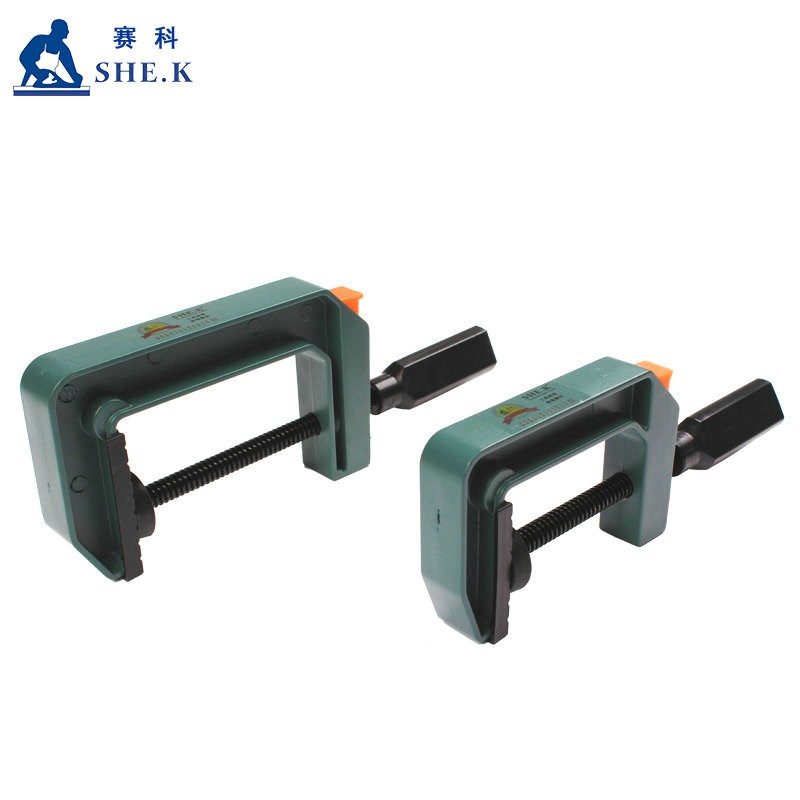 赛科铝合金G字夹F夹C型木工夹固定夹具模具锻钢夹子SK-603 SK-604