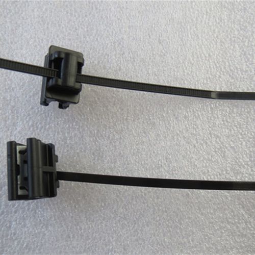 T18REC10SD进口德国HellermannTyton带夹扣自锁2.5X100MM尼龙扎带