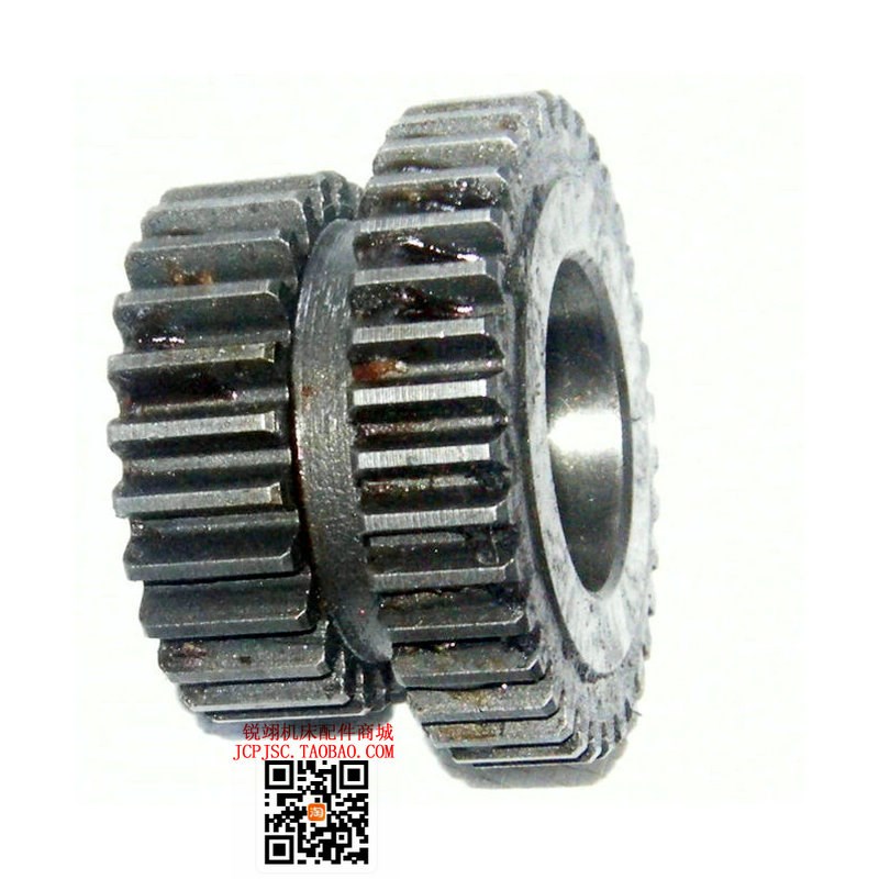 大连机床C620 双联齿轮 M1.5/ Z36 M1.75/Z25 内孔28mm