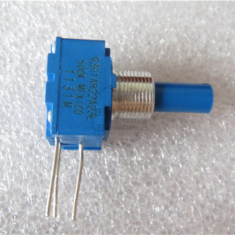504进口美国BOURNS 93R1AR22A23L 500K单联吉他电位器柄长22MM