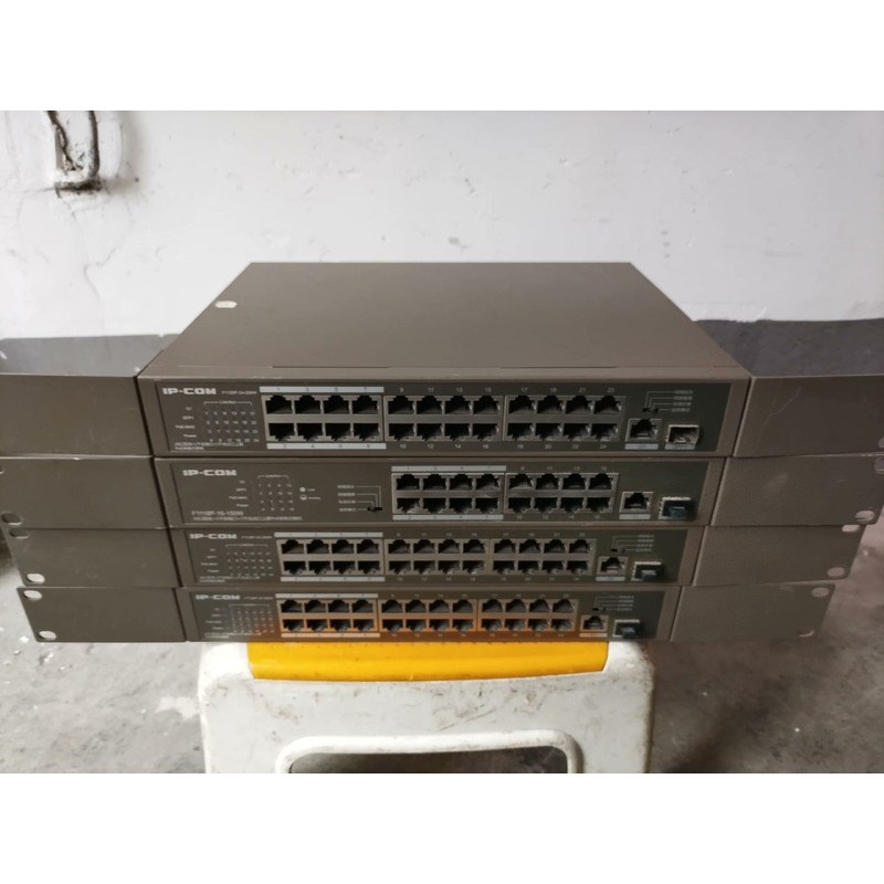 IP-COM  F1126p-24-250W poe交换机,