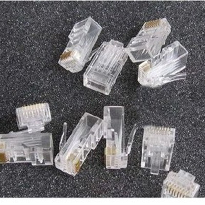 原装RJ45水晶头 网络八芯8P8C水晶头
