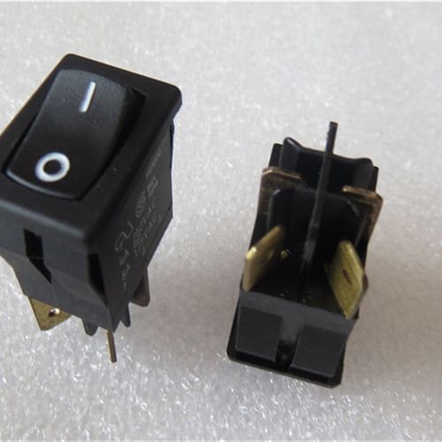 USPAT4440991进口墨西哥产ALCO船型开关4脚2档翘板电源开关6A250V