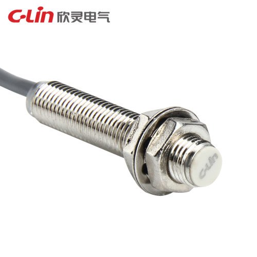 C-Lin欣灵 电感式接近开关LJA8-1.5N1 长圆柱传感器 三线NPN 常开