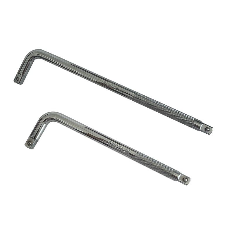 百思泰工具大飞1/2套筒弯杆工业级抛光加力手柄10寸13寸扳杆加硬