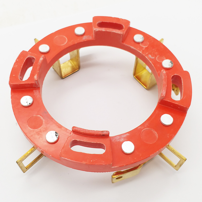 时风电动轿车GD04A/B直流牵引电机碳刷架 圆形碳刷架电机碳刷支架