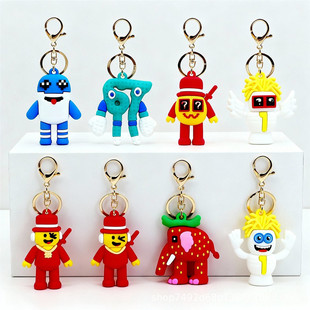 steal a brainrot窃取脑腐钥匙扣游戏周边立体挂件丑萌包挂游戏周边脑腐怪挂件动漫周边