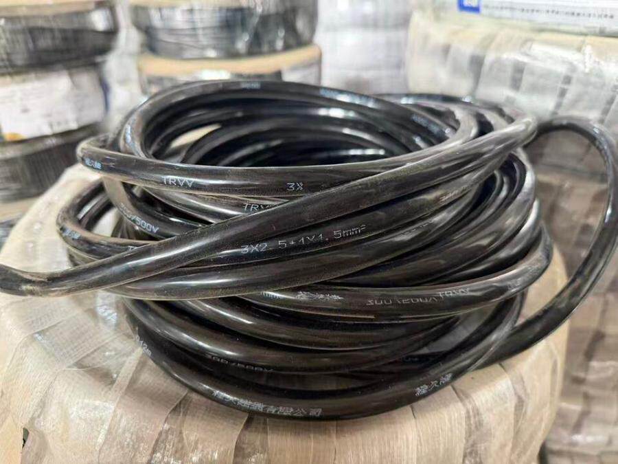 3月23日济南电力电缆TRVV-型号：3×2.5（20盘）DL0052可邮寄处置单位支持发货，运费和发货流程见详情页网络拍卖公告