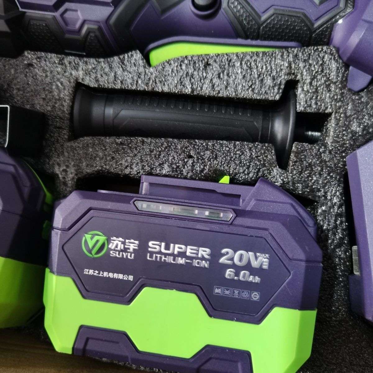 苏宇锂电电磨机大功率无刷充电切割机充电式角磨机大电池手砂轮机